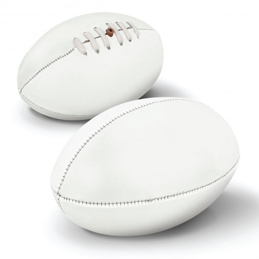 Mini AFL Balls White
